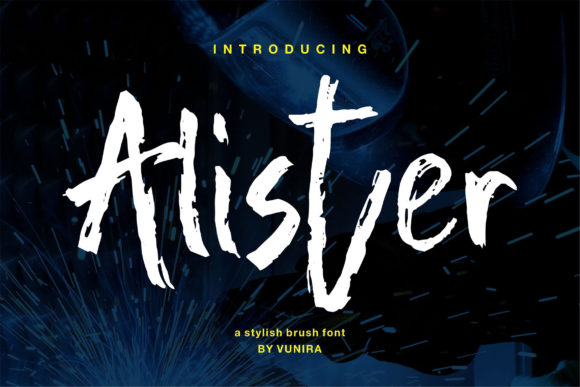 Alister: A Bold Display Font for Scroll-Stopping Marketing