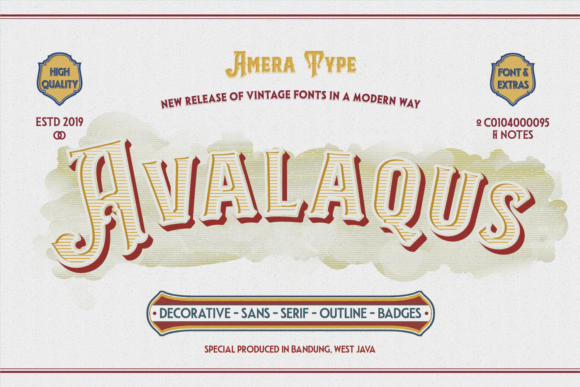 Avalaqus: A Bold Retro Display Font for Scroll-Stopping Campaigns