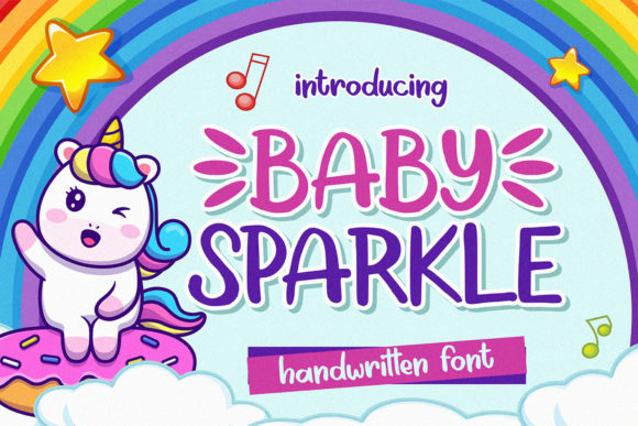 Baby Sparkle: A Whimsical Display Font for Handmade Charm