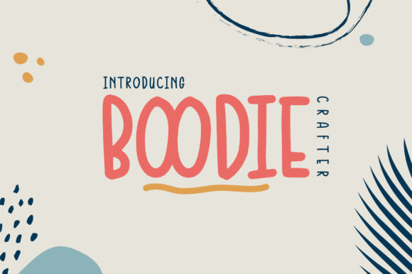 Boodie Crafter: A Fresh Vintage Display Font for Digital Design