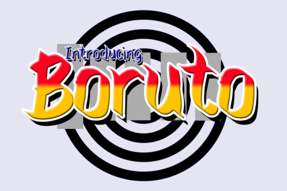 Boruto: A Bold Display Font for Digital Headlines