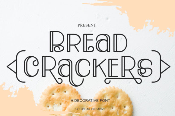 Bread Crackers: The Elegant Display Font for Crafters