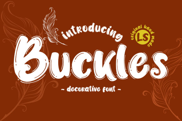 Buckles: A Modern Display Font for Confident Digital Branding