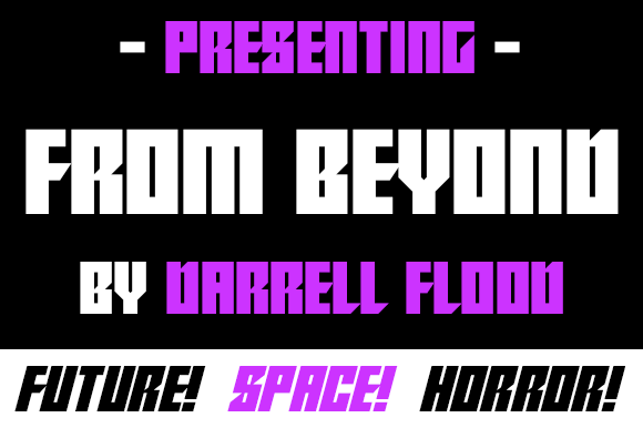 From Beyond: A Sci-Fi Display Font for Scroll-Stopping Campaigns