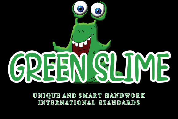 Green Slime: The Display Font That Commands Attention