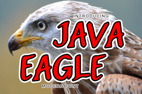 Java Eagle: A Display Font for Editorial Impact