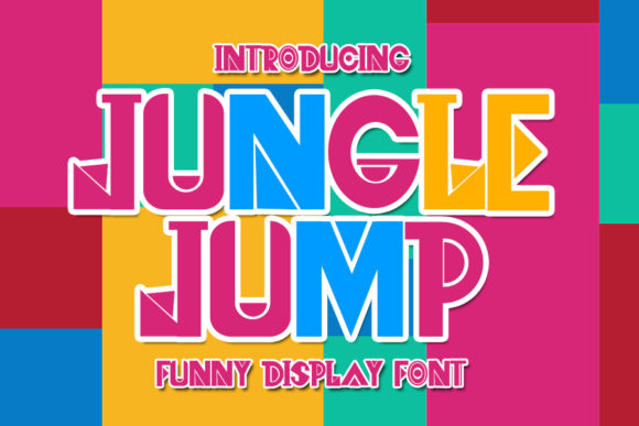 Jungle Jump: A Playful Display Font That Delivers Digital Charm