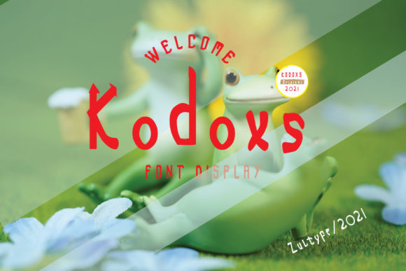 Kodoxs: A Whimsical Display Font That Lifts the Mood