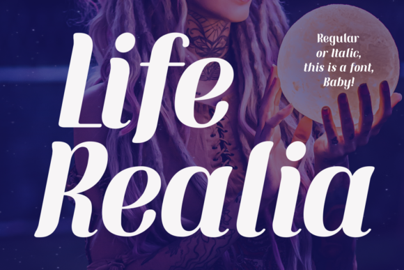 Life Realia: A Display Font That Feels Like Your Brand’s First True Smile