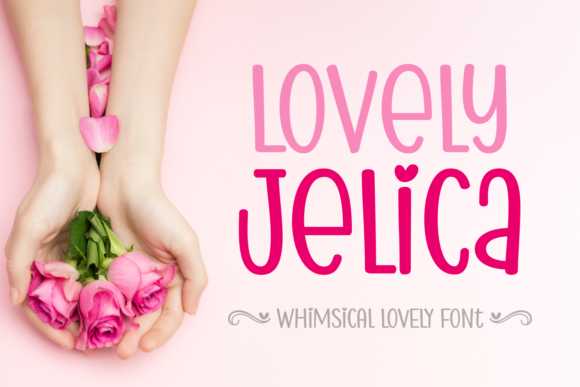Lovely Jelica: A Friendly Display Font for Handmade Creators