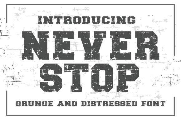 Neverstop Font Brings Bold Energy to Editorial Design