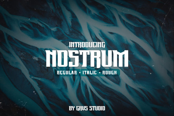 Nostrum: A Bold Display Font That Commands Attention Online