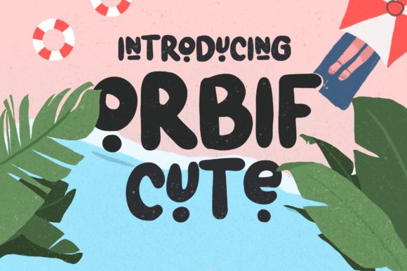 Orbif Cute: A Vibrant Display Font for Editorial Charm