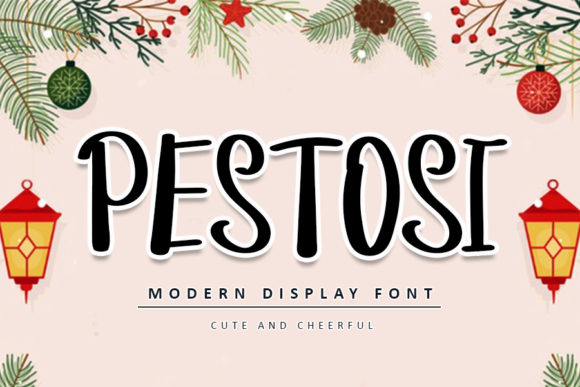 Pestosi: A Display Font That Demands Attention—Wisely