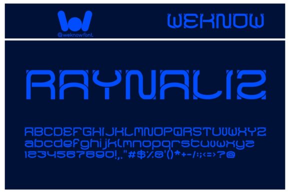Raynaliz: A Display Font for Bold Editorial Design