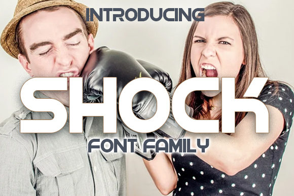 Shock: The Techno Display Font That Makes Your Brand Stand Out