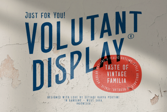 Volutant: A Bold Display Font for Scroll-Stopping Marketing