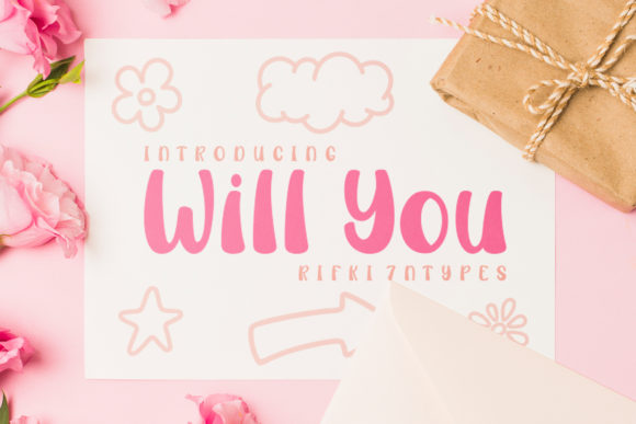Will You Font: A Joyful Display Typeface for Small Business Branding